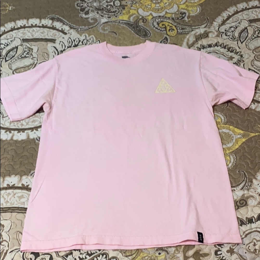 Huf Mens T Shirt Size Medium Pink